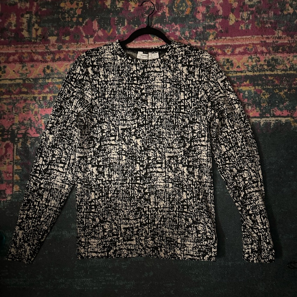 Black & White Topman Shirt
